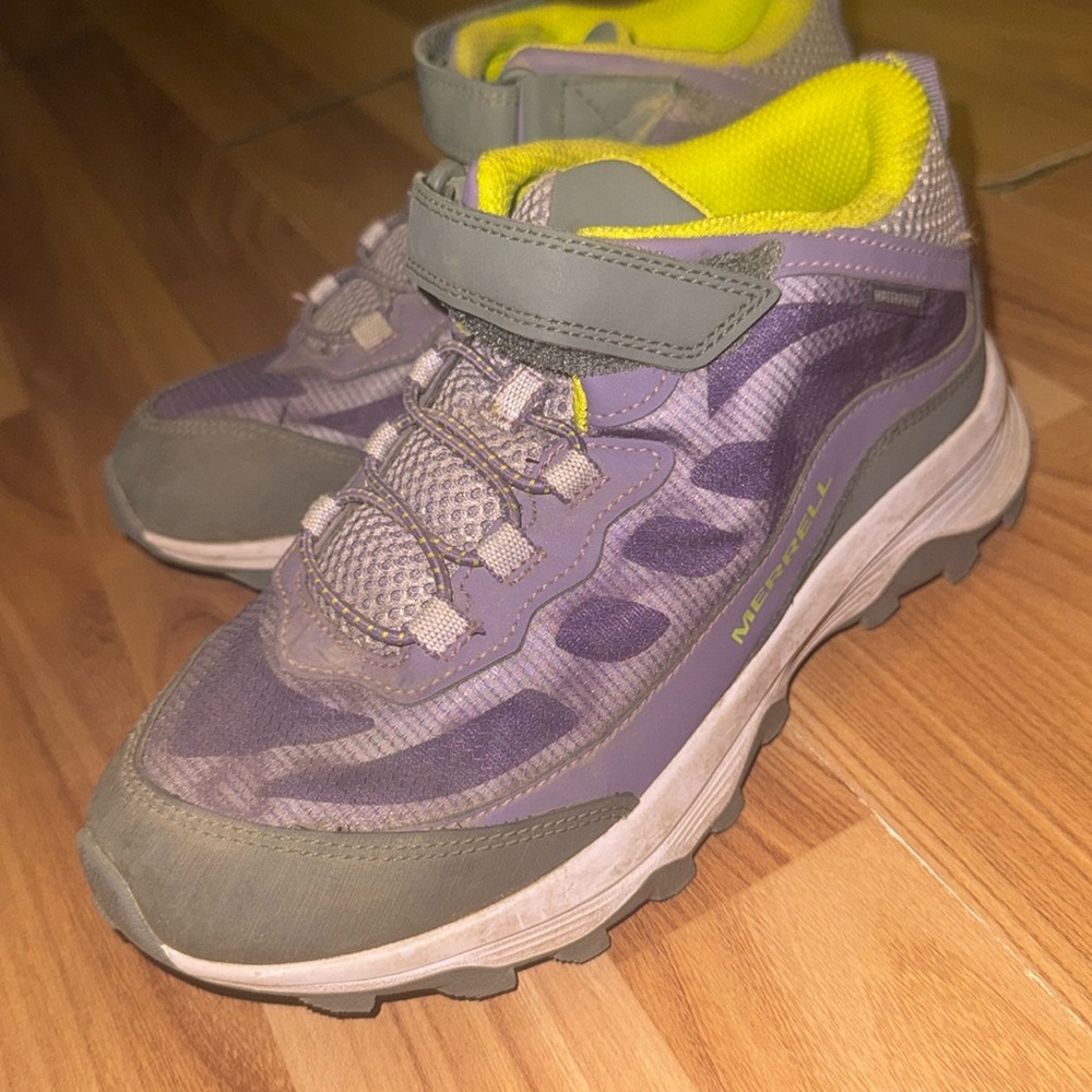 MERRELL BIG KID'S GRAPE SPEED MID A/C WATERPROOF GIRLS SHOES